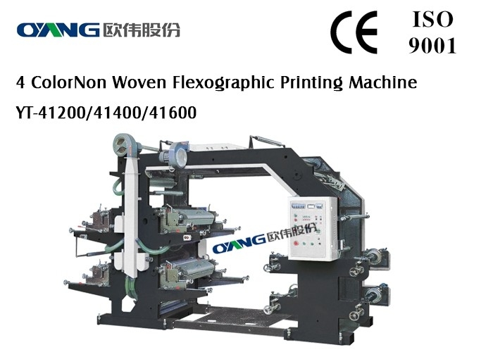 1.2m Machine van de Hoge snelheids Flexographic Druk/Flexo-Document Drukmachine