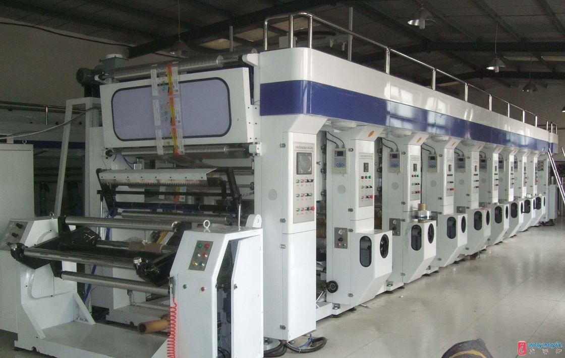 De plastic Machine van de de Rotogravuredruk van de Filmhoge snelheid/digitale drukmachines